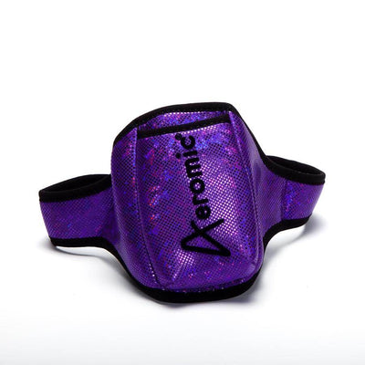 Aeromic Sparkle Mic Belt in Purple Sparkle color. 